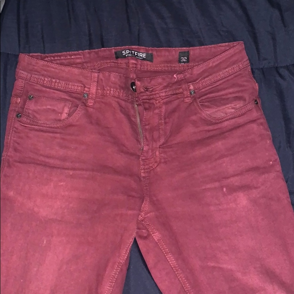 Spitfire Skinny Stretch Jeans (Velvet color)